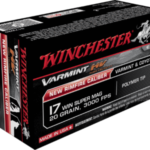 WINCHESTER VARMINT HV 17WSM 20GR PT 50RD BX 500RD CASE