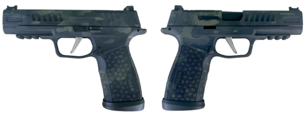 SIG SAUER P365 FUSE 9MM 4.3" MULTI CAM BLACK O.R. 1-17RD, 2-21RD