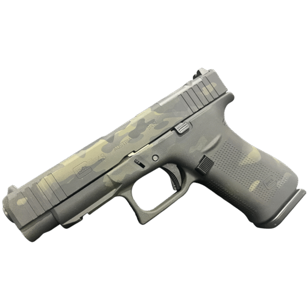 GLOCK 48 MOS BLACK MULTICAM 9MM PISTOL 4.01 FXD 5.5lb w/front rails 2-10RD  MAGS