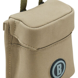 Bushnell BABLRFPCT Vault Modular Optics Protection System Laser Range Finder Pouch Tan Quiet Exterior with Lens Cleaning Interior, Modular Mounting System, Includes Coiled Tether