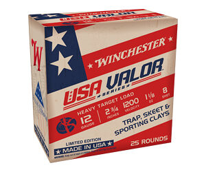 WIN USA VALOR 12GA 2.75" #8 25/250