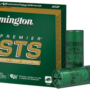 Remington Ammunition 20116 Premier STS  12 Gauge 2.75" 1 1/8 oz 9 Shot 25 Per Box/ 10 Cs