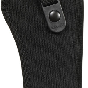 Allen 44818 Cortez  Size 18 OWB Style Black Polyester, Adjustable Strap & Belt Loop Mount Type fits 6" Barrel DA Revolver with Full Lug Right Hand