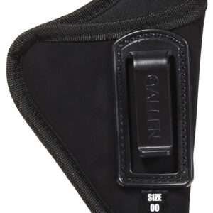 Allen 44600 Inside-The-Pant Conceal Carry Holster Size 00 IWB Black Ultrasuede Fabric, Fits Small/Medium DA Revolvers, Belt Mount Clip, Right Hand
