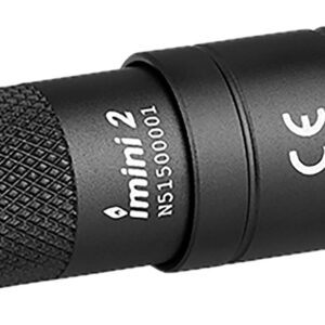 Olightstore Usa Inc IMINI2BK imini 2  Black Anodized 50 Lumens White LED