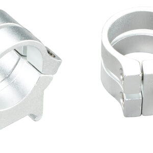 Weaver Mounts 49056 Quad Lock Detachable Rings Silver 1" High